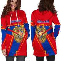 Armenia Womens Hoodie Dress - The Pride of Armenia RLT8 - Wonder Print Shop