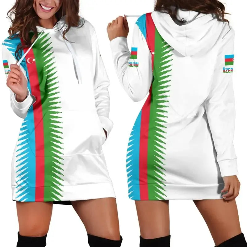 azerbaijan-hoodie-dress-united-flag-white