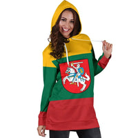 Lithuania Hoodie Dress RLT6 - Wonder Print Shop