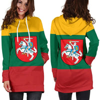 Lithuania Hoodie Dress RLT6 - Wonder Print Shop