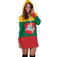 Lithuania Hoodie Dress RLT6 - Wonder Print Shop