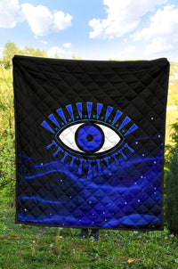 Quilt Evil Eye Premium Quilt Original Style Blue LT8 - Wonder Print Shop