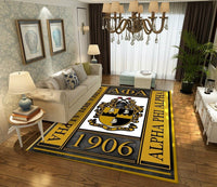 Wonder Print Shop Area Rug APA Greek Letter 1906 Area Rug LT10 - Wonder Print Shop