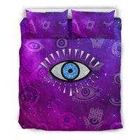 Bedding Set - Evil Eye Bedding Set Universe Style LT8 - Wonder Print Shop