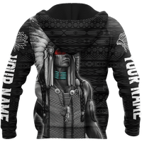 Customize Native American Spirit All Over Printed Hoodie - Wonder Print Shop