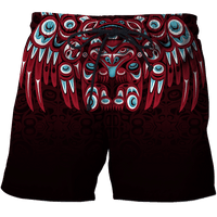native-american-bear-northwest-pacific-native-american-customized-men-shorts