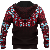 Native American Bear Northwest Pacific Native American Customized Hoodie - Wonder Print Shop