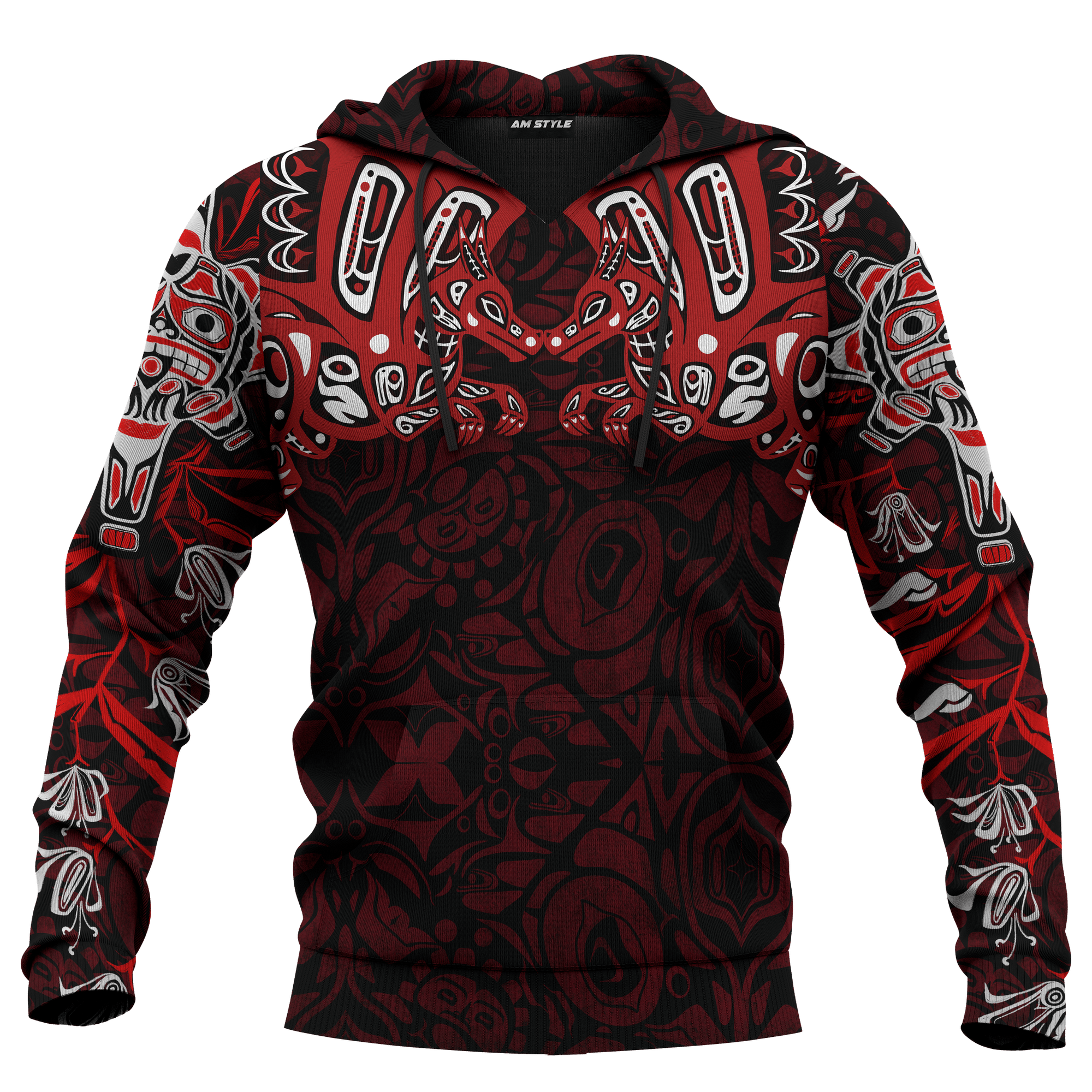 northwest-coast-art-dragon-native-american-pacific-northwest-style-customized-all-over-printed-hoodie