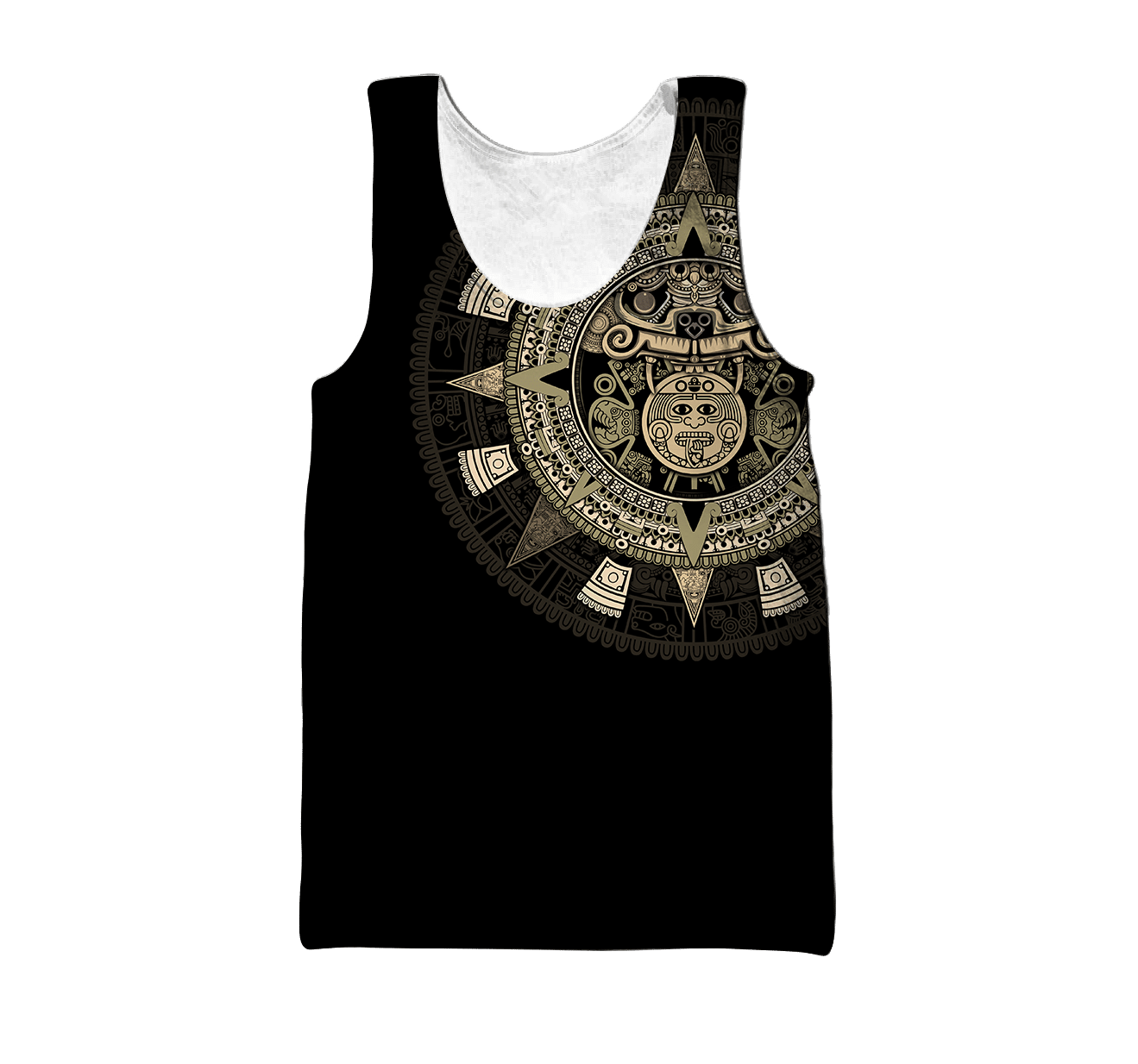 aztec-mexico-yellow-3d-all-over-printed-unisex-tank-top