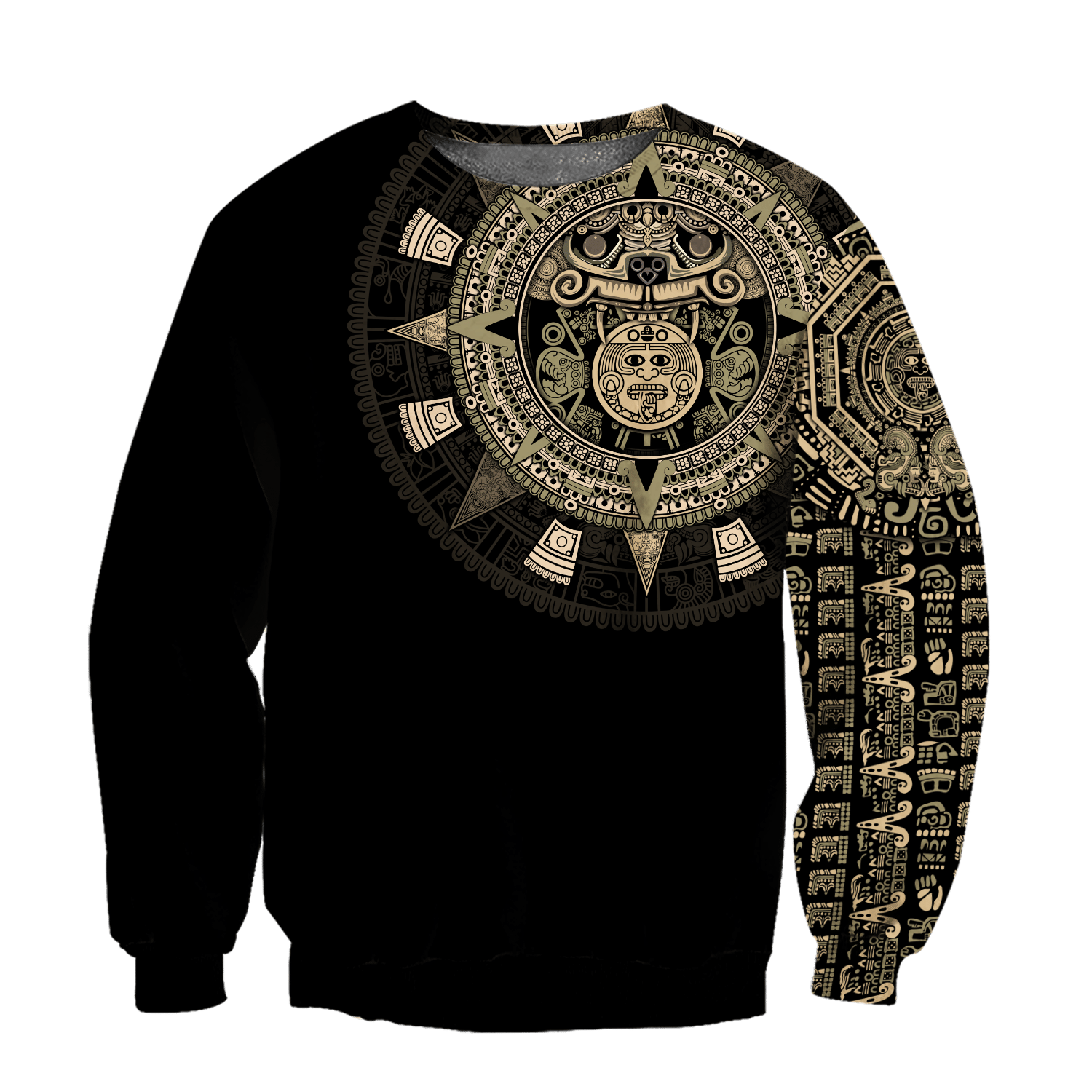 aztec-mexico-yellow-3d-all-over-printed-unisex-sweatshirt