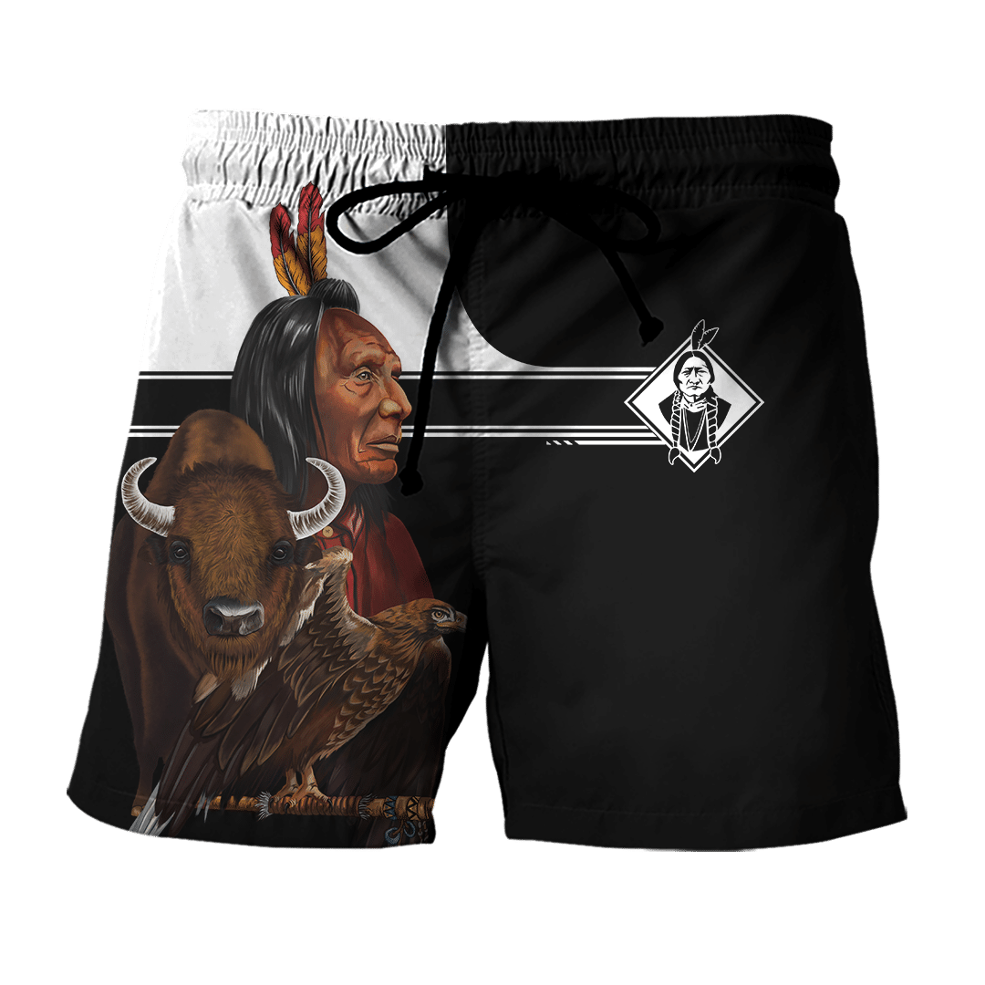 sitting-bull-chief-eagle-black-color-native-american-customized-all-overprinted-men-shorts