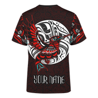 Haida Art Hummingbird Native American Pacific Northwest Style Customized All Over Printed T Shirt - Wonder Print Shop