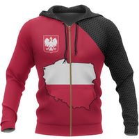 Poland Map Special Hoodie - Wonder Print Shop
