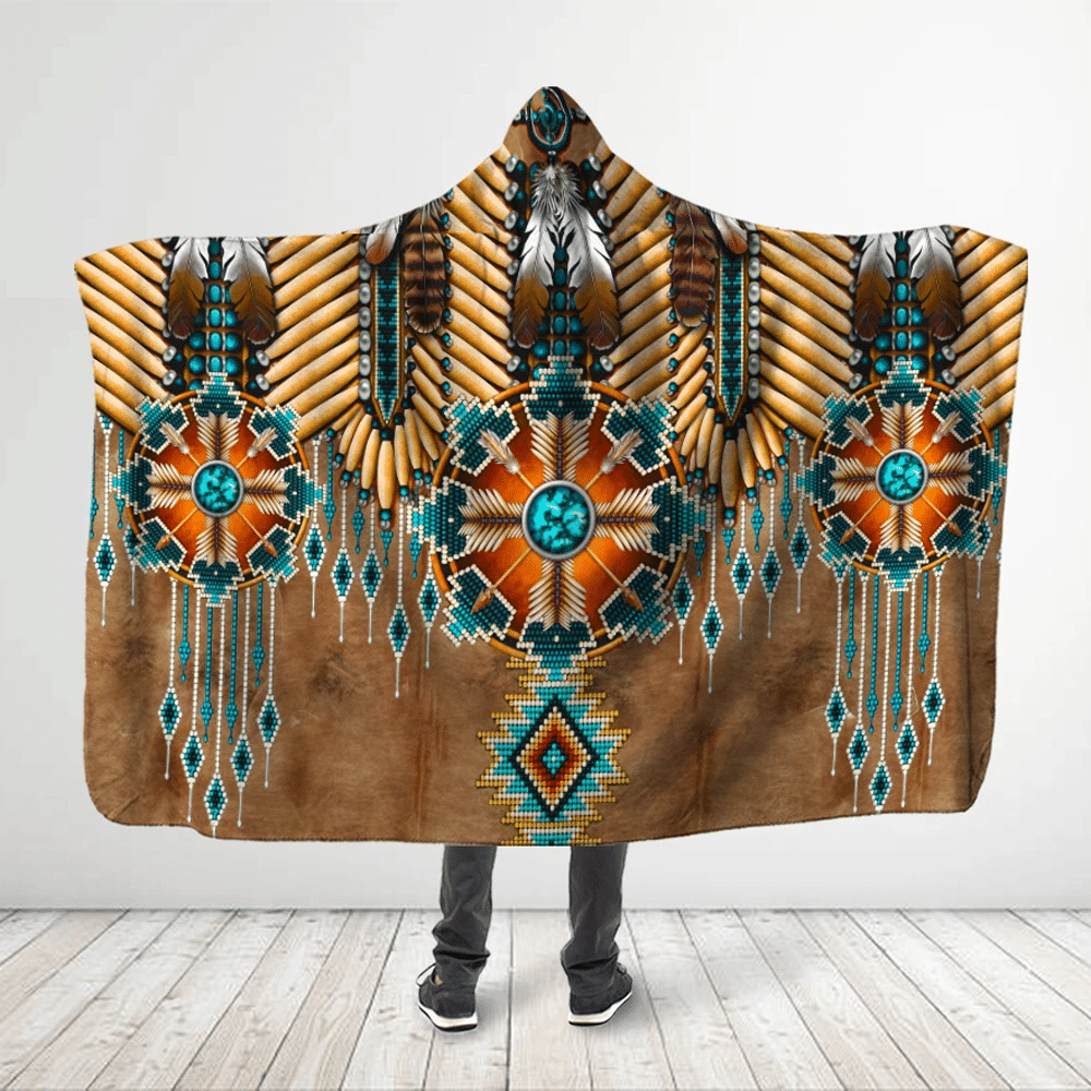 native-american-style-3d-all-over-printed-mutilple-symbols-peru-colored-hooded-blanket