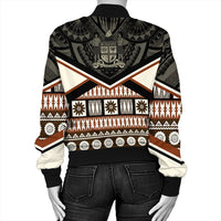 Wonder Print Shop Fiji Jacket - Fiji Masi Coat Of Arms Bomber Jacket LT10 - Wonder Print Shop