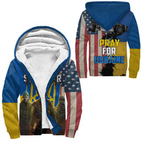 Love Ukraine Sherpa Hoodies RLT6 - Wonder Print Shop