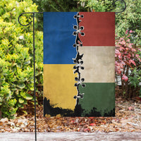 Flag - Hungary Flag With Ukraine Flag RLT8 - Wonder Print Shop