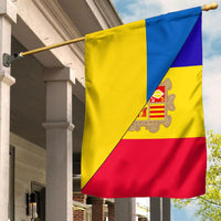 Flag - Andorra Flag With Ukraine Flag RLT8 - Wonder Print Shop
