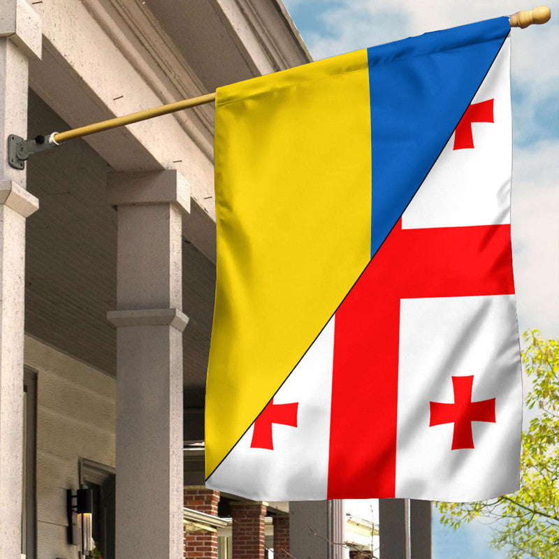 georgia-flag-with-ukraine-flag