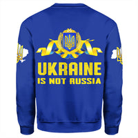 Ukraine Sweatshirt Ukraine Not Russia Sweatshirt LT10 - Wonder Print Shop