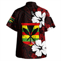 Wonder Print Shop Hawaiian Shirt - Hawaii Kanaka Hibiscus Style Hawaiian Shirt LT10 - Wonder Print Shop