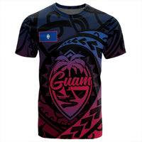 African T Shirt Guam Rising Style T Shirt LT10 - Wonder Print Shop