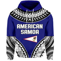 African Hoodie American Samoa Tattoo Chief Hoodie LT10 - Wonder Print Shop