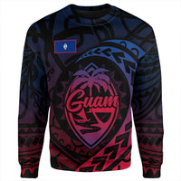 Wonder Print Shop Sweatshirt - Guam Rising Style Sweatshirt LT10 - Wonder Print Shop