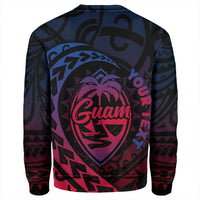 Wonder Print Shop Sweatshirt - Guam Rising Style Sweatshirt LT10 - Wonder Print Shop