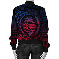 Wonder Print Shop Jacket - Guam Rising Style Bomber Jacket LT10 - Wonder Print Shop