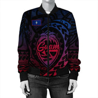 Wonder Print Shop Jacket - Guam Rising Style Bomber Jacket LT10 - Wonder Print Shop