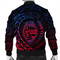 Wonder Print Shop Jacket - Guam Rising Style Bomber Jacket LT10 - Wonder Print Shop