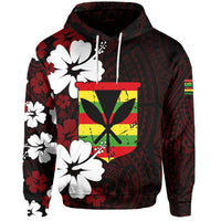 Polynesian Hoodie Hawaii Kanaka Hibiscus Style Hoodie LT10 - Wonder Print Shop