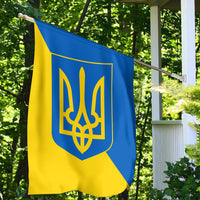 Ukraine Coat Of Arms Flag RLT7 - Wonder Print Shop