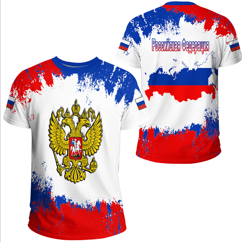 russia-paint-style-t-shirt