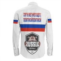 Russia Sport 2022 Long Sleeve Button Shirt RLT7 - Wonder Print Shop