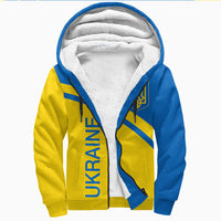 Ukraine Curve Style Sherpa Hoodies RLT7 - Wonder Print Shop