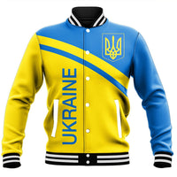 Ukraine Curve Style Baseball Jackets RLT7 - Wonder Print Shop