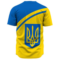 Ukraine Curve Style Baseball Jerseys RLT7 - Wonder Print Shop
