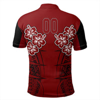 Polynesian Polo Shirt Custom Hawaii Spearhead Hibiscus Polynesian Polo Shirt LT10 - Wonder Print Shop