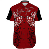 polynesian-shirt-personalized-hawaii-spearhead-hibiscus-polynesian-shorts-sleeve-shirt