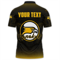 Polynesian Polo Shirt Custom Hawaii Class Of Nanakuli Golden Hawks Polo Shirt LT10 - Wonder Print Shop