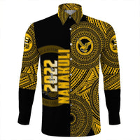 Polynesian Shirt Personalized Hawaii Class Of Nanakuli Long Sleeve Button Shirt LT10 - Wonder Print Shop