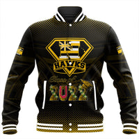 Polynesian Jacket Personalized Hawaii Class Of Nanakuli Golden Hawks Baseball Jacket LT10 - Wonder Print Shop