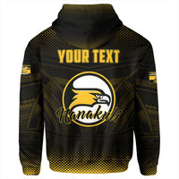 Polynesian Hoodie Custom Hawaii Class Of Nanakuli Golden Hawks Zip Hoodie LT10 - Wonder Print Shop
