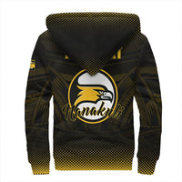 Polynesian Hoodie Personalized Hawaii Class Of Nanakuli Golden Hawks Sherpa Hoodie LT10 - Wonder Print Shop