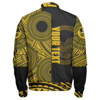 Polynesian Jacket Personalized Hawaii Class Of Nanakuli Sleeve Zip Bomber Jacket LT10 - Wonder Print Shop