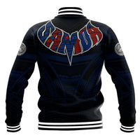 Polynesian Jacket American Samoa Forever Baseball Jacket LT10 - Wonder Print Shop