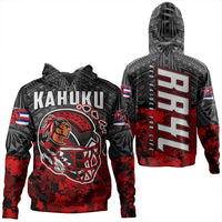 Polynesian Hoodie Red Raider For Life Hoodie LT10 - Wonder Print Shop