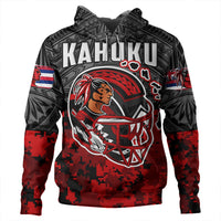 Polynesian Hoodie Red Raider For Life Hoodie LT10 - Wonder Print Shop